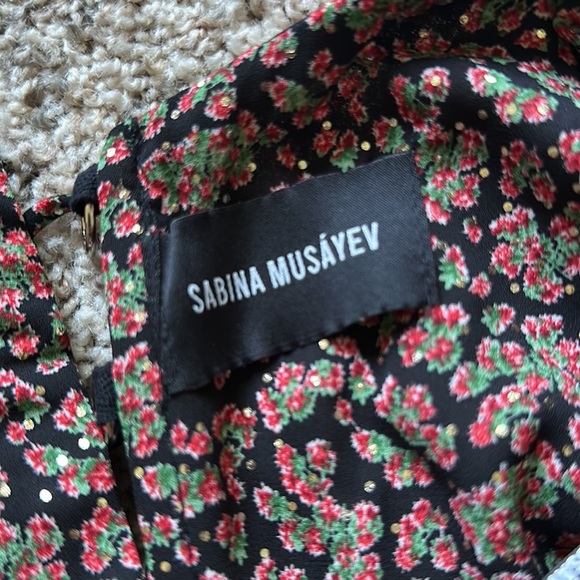 Sabina Musayev Crop Top - Picture 3 of 5
